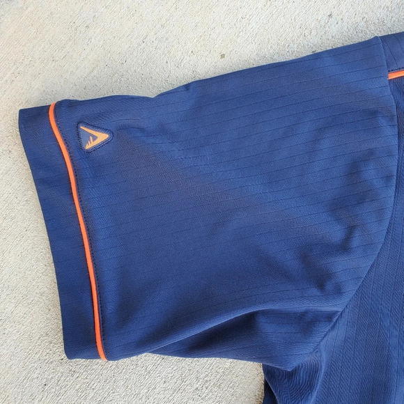 Antigua Men's Denver Broncos Polo Shirt Size Large Licensed Football Stretch - Picture 2 of 12